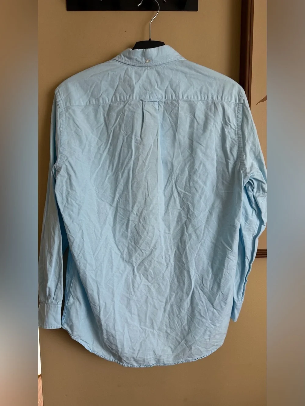 J.Crew Men’s Light Blue Long-Sleeve Oxford Button-Down Shirt Size M